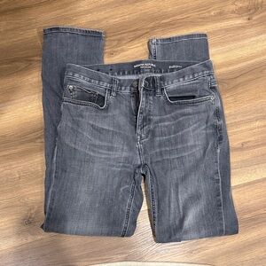 Banana Republic Men's Dark Gray Slim Jeans